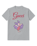 Light Gray Winged Piglet Graphic T-Shirt - front product view